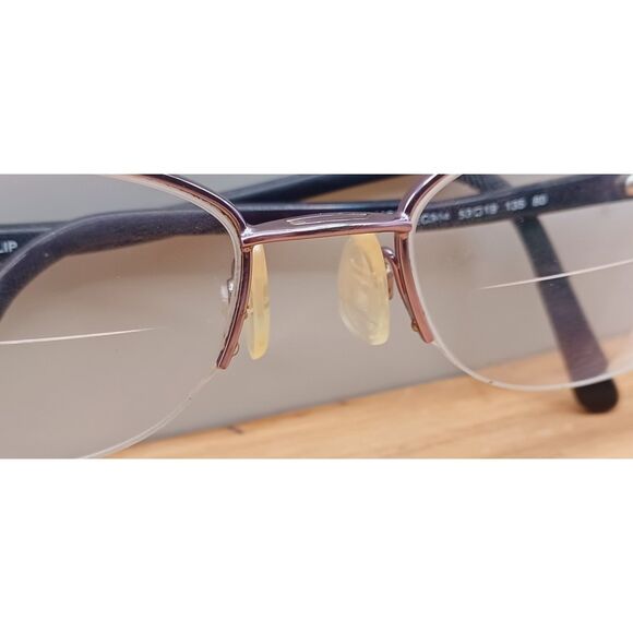 Aspex Eyewear Easyclip Shiny Lilac MOD EC304 53-19-135 Eyeglasses Frames - Picture 7 of 14